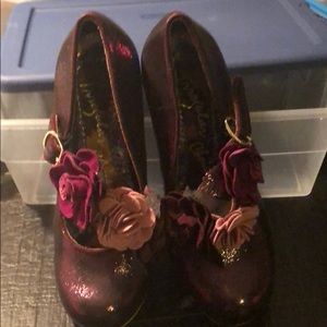 Irregular Choice Purple Heels New